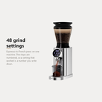 BioloMix CG210 coffee grinder, 48 grind settings from espresso to French press