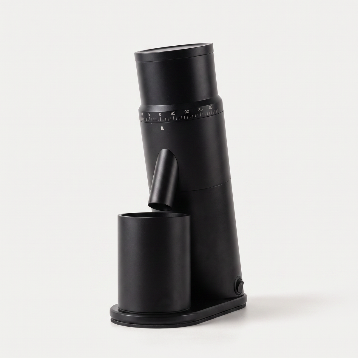 CAFOVO G1048C 48mm conical burr single dose coffee grinder, black