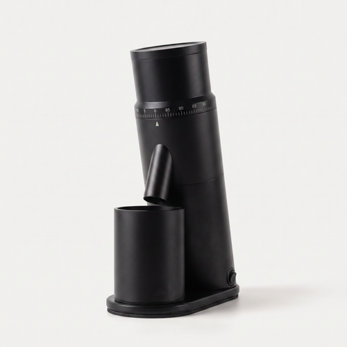 CAFOVO G1048C 48mm conical burr single dose coffee grinder, black