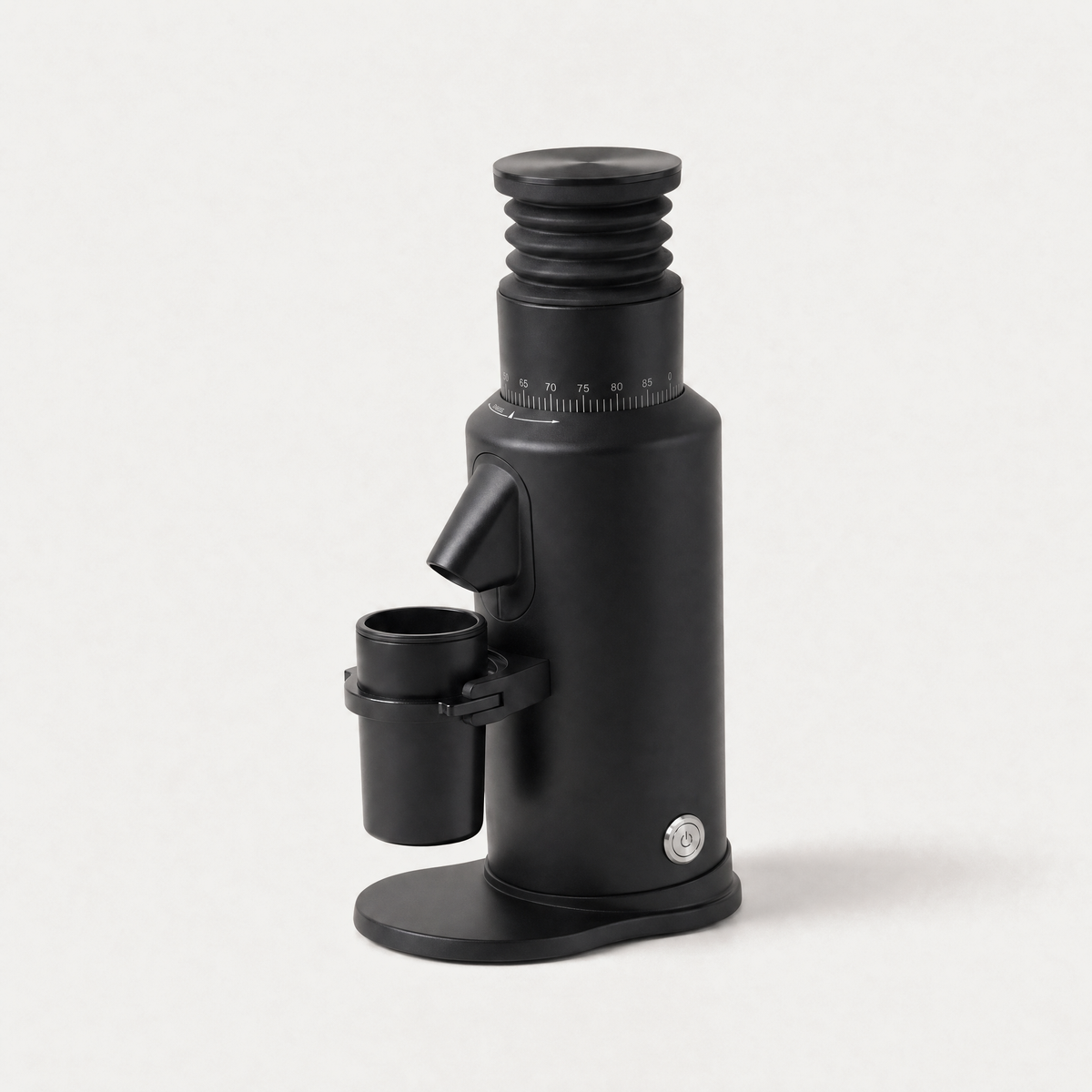 GZZT GF64 64mm flat burr espresso grinder, black