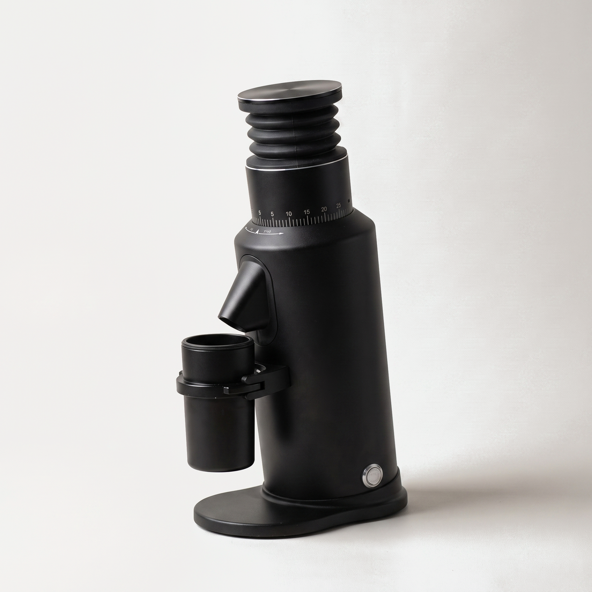 GZZT GF64 espresso grinder seen from the side