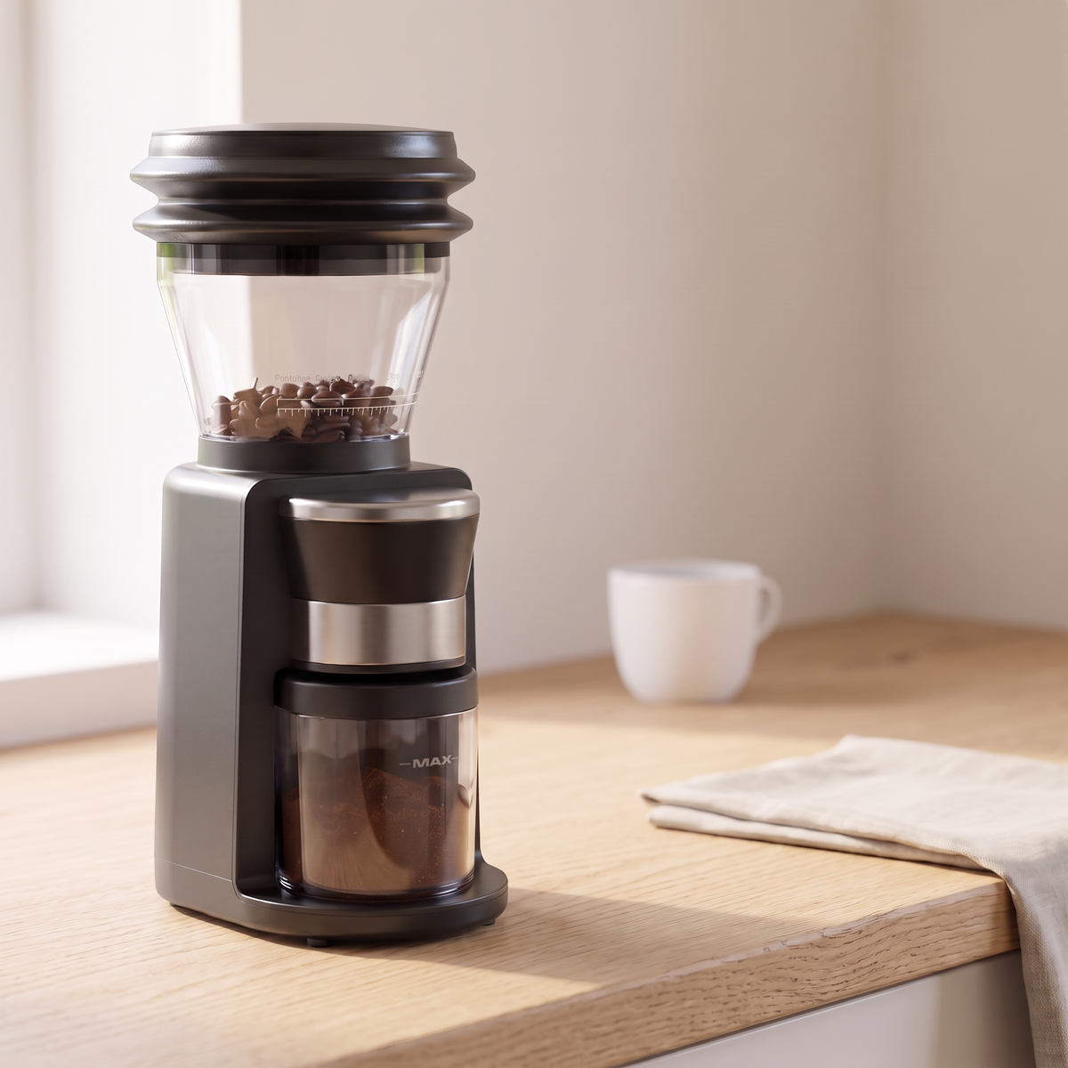 HiBREW G3 Electric Coffee Grinder, 40mm Conical Burr, 31 Settings