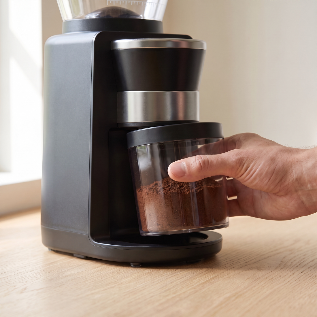 HiBREW G3 Electric Coffee Grinder, 40mm Conical Burr, 31 Settings